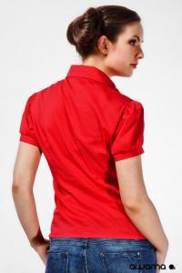 Dámská červená košile Awama 22-2